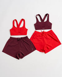 Accelerate 3" High-Rise Running Short - Cherry Lacquer | Thumbnail Index: 7
