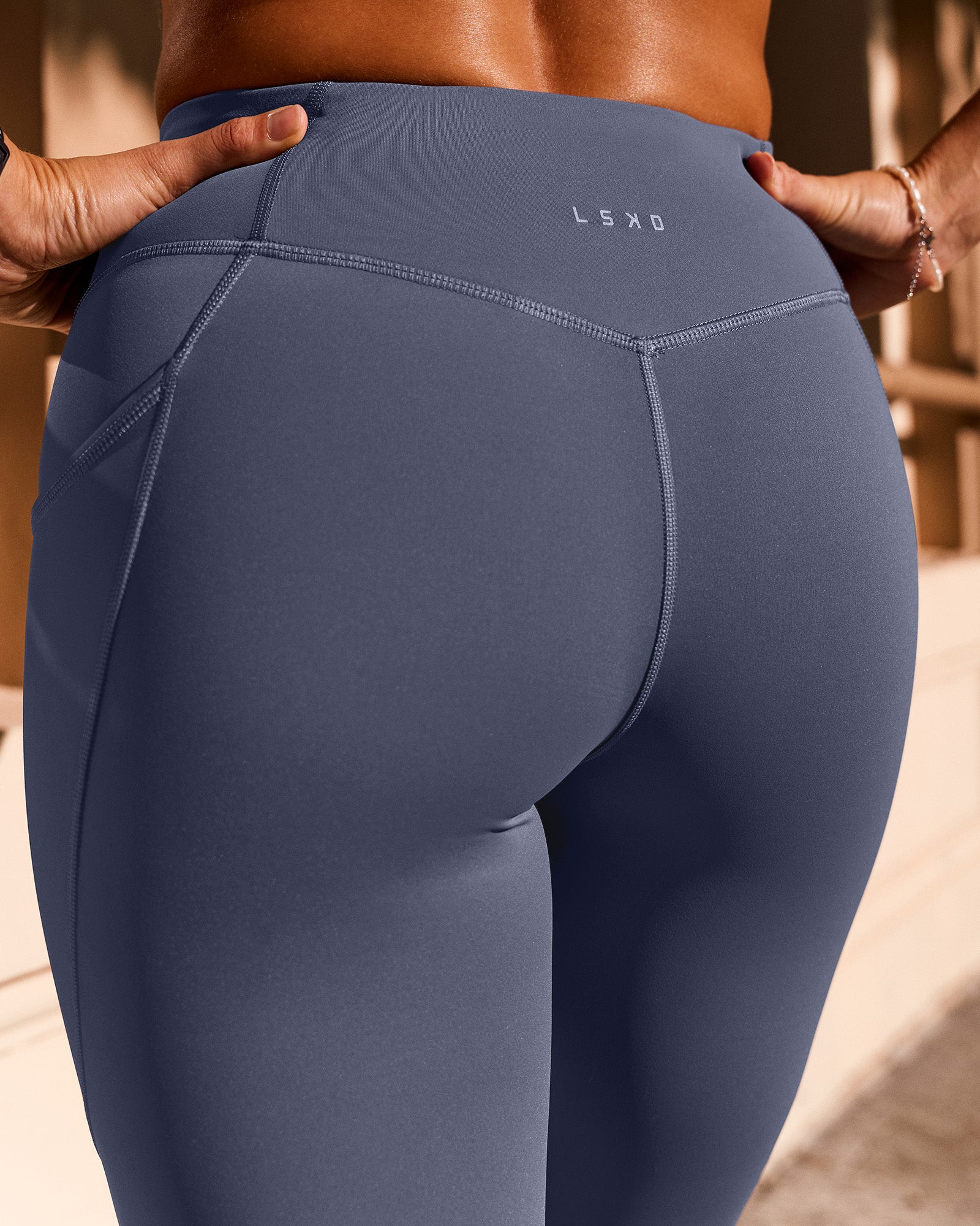 Curved Waistband Seam