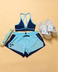 Flat lay Breeze Sports Bra - Future Navy-Baltic Sea | Thumbnail Index: 6