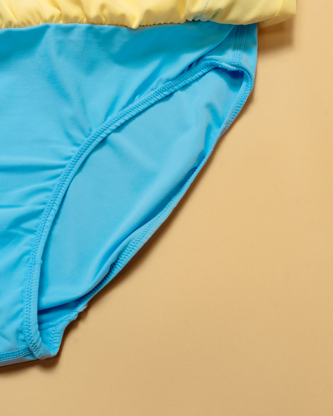 Flatlay GG Accelerate 3" High-Rise Running Short - Baltic Sea-Lemon - view 3