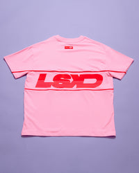 Inline Heavyweight FLXCotton Oversized Tee - Pink Rose-Flame | Thumbnail Index: 23