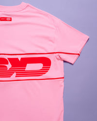 Inline Heavyweight FLXCotton Oversized Tee - Pink Rose-Flame | Thumbnail Index: 24