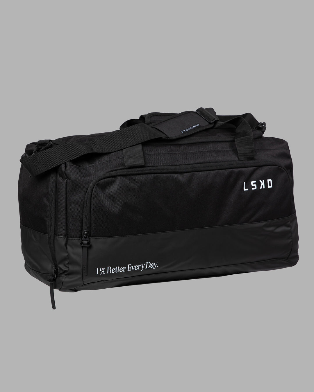 1% Better Duffle Bag - Black-White - view 1