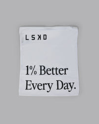 1% Better Wash Bag Set - White-Black | Thumbnail Index: 4