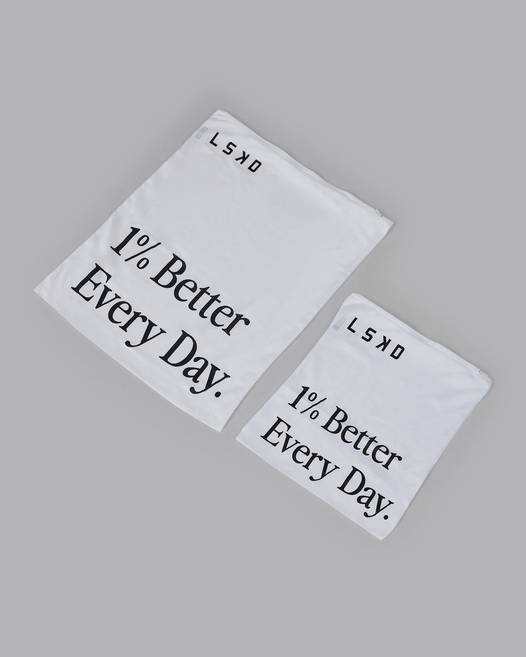 1% Better Wash Bag Set - White-Black - view 1