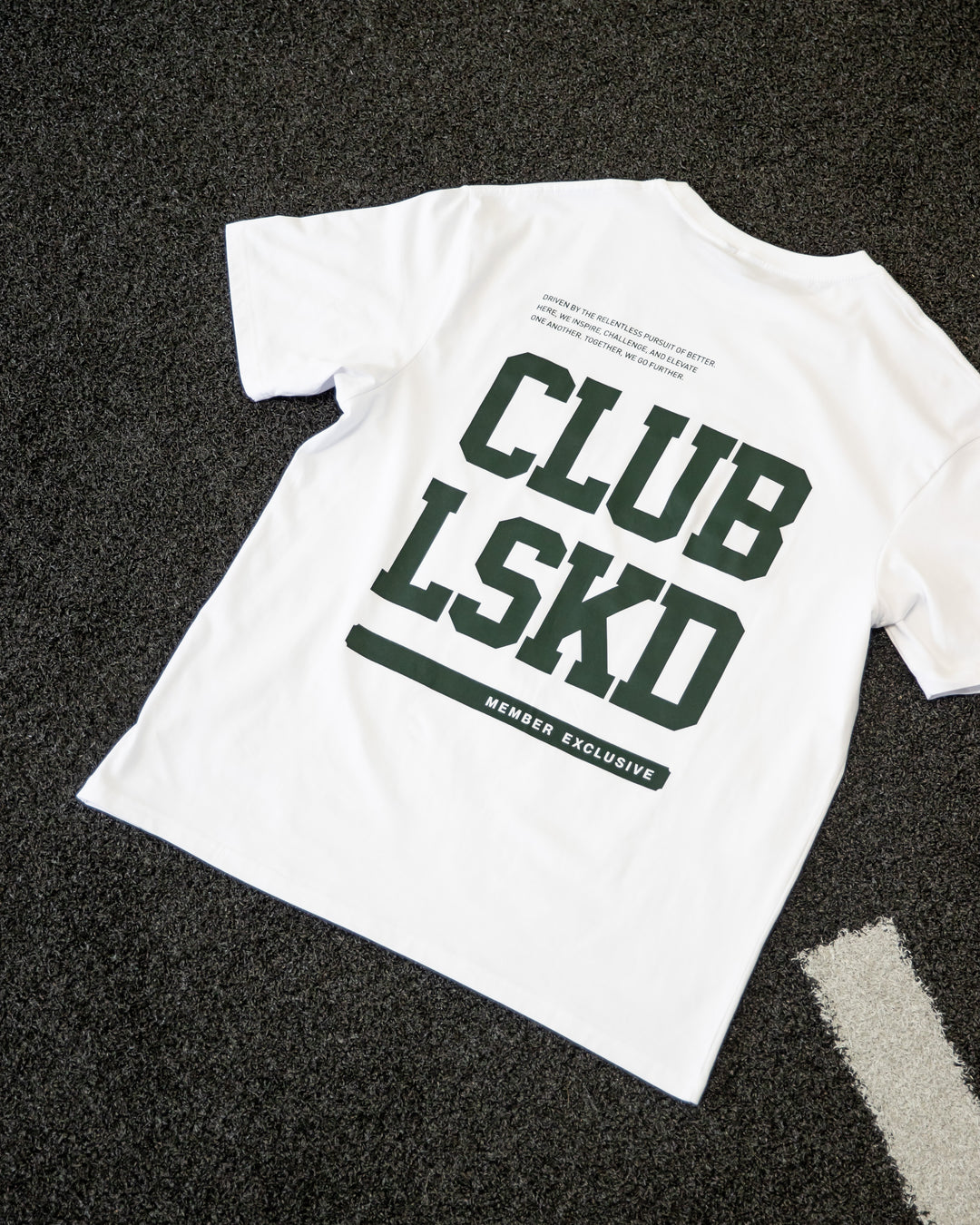 Club LSKD Tee FLXCotton Oversize - White - view 1