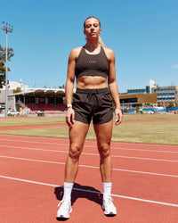 Propel Sports Bra - Dark Walnut | Thumbnail Index: 0