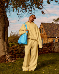Hold It All Canvas Tote - Baltic Sea-Lemon | Thumbnail Index: 1