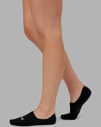 Performance No Show Socks 3 Pack - Black | Thumbnail Index: 1