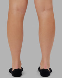 Performance No Show Socks 3 Pack - Black | Thumbnail Index: 3