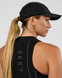 Woman wearing Accelerate Cap - Black | Thumbnail Index: 4