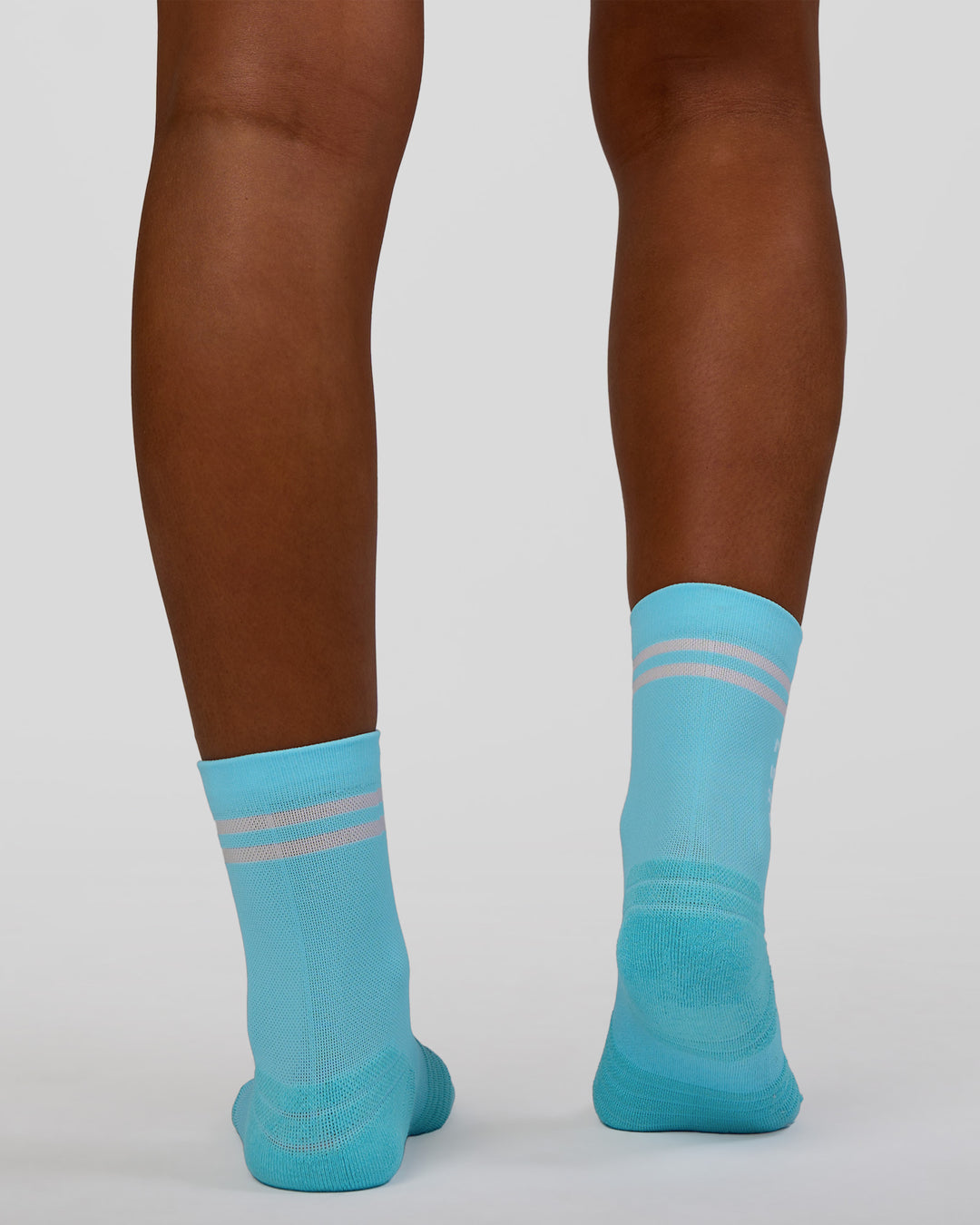 Accelerate Performance Quarter Socks - Baltic Sea-White - view 3