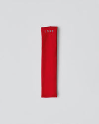 Woman wearing All Day Headband - Flame | Thumbnail Index: 1