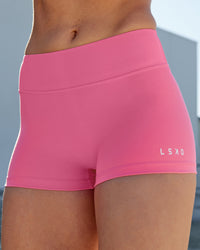 Woman wearing RXD Low-Rise 2" Short - Carmine Rose | Thumbnail Index: 1