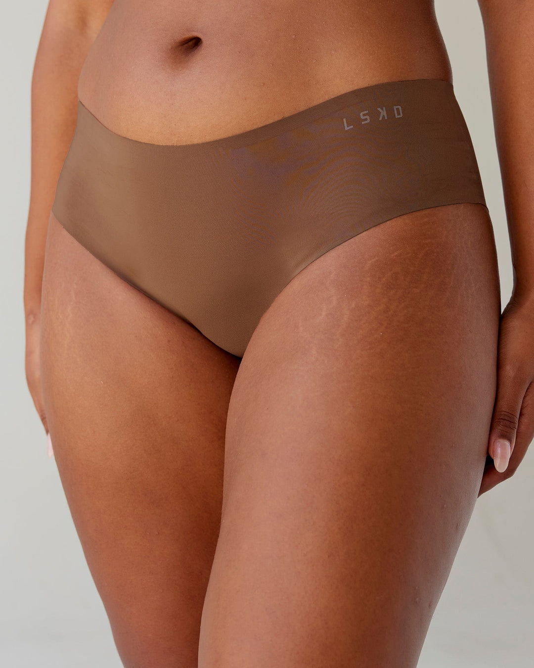 Seamless Brief 3 Pack - Mocha - view 2