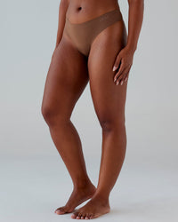 Seamless G-String 3 Pack - Mocha | Thumbnail Index: 4