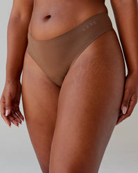 Seamless G-String 3 Pack - Mocha | Thumbnail Index: 1