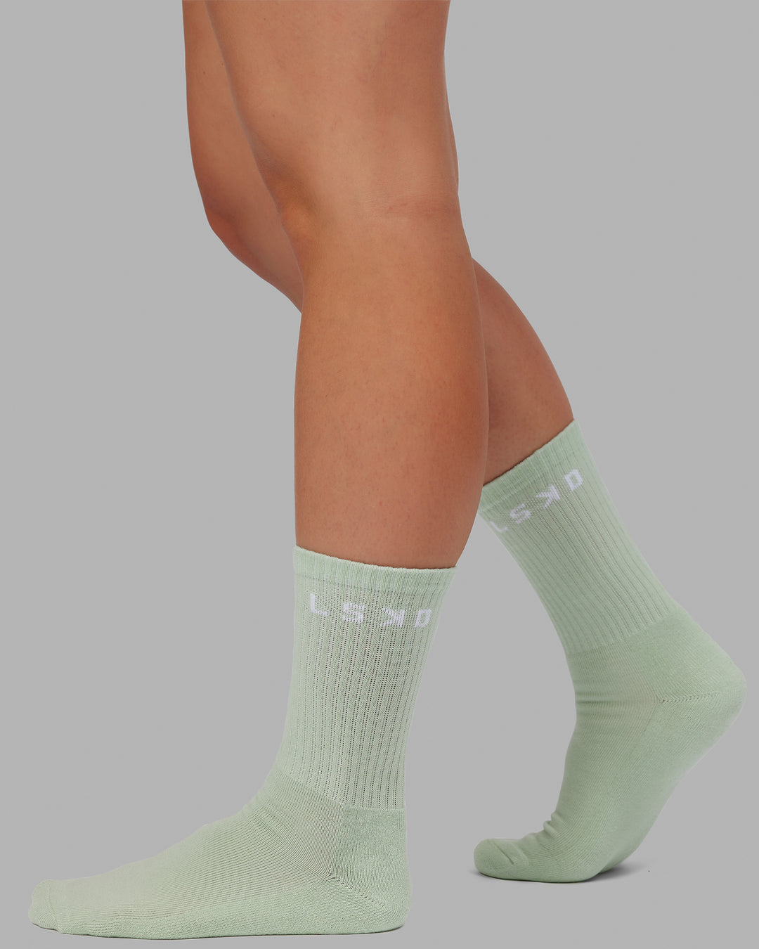 Daily 3 Pack Crew Socks - Glacial Blue-Surf Spray-Mellow Peach - view 2