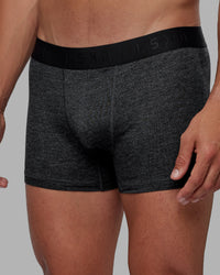 Man wearing Daily Trunks Single Pack - Heather Black | Thumbnail Index: 2