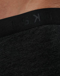 Man wearing Daily Trunks Single Pack - Heather Black | Thumbnail Index: 5