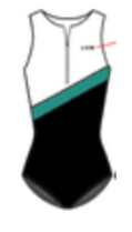 Elevate Sprinting Suit - Black-White-Cockatoo