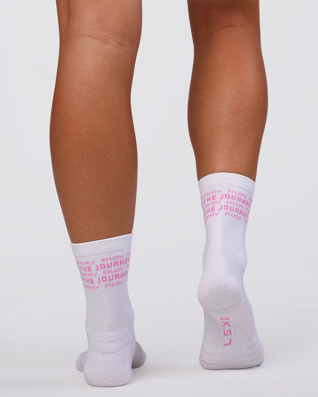 Enjoy the Journey Fast Performance Quarter Socks - White-Marshmallow - view 2