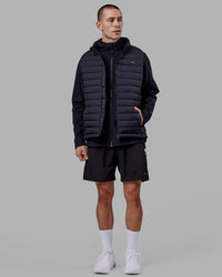 Fitstop Mens Functional Training Jacket - Black | Thumbnail Index: 2