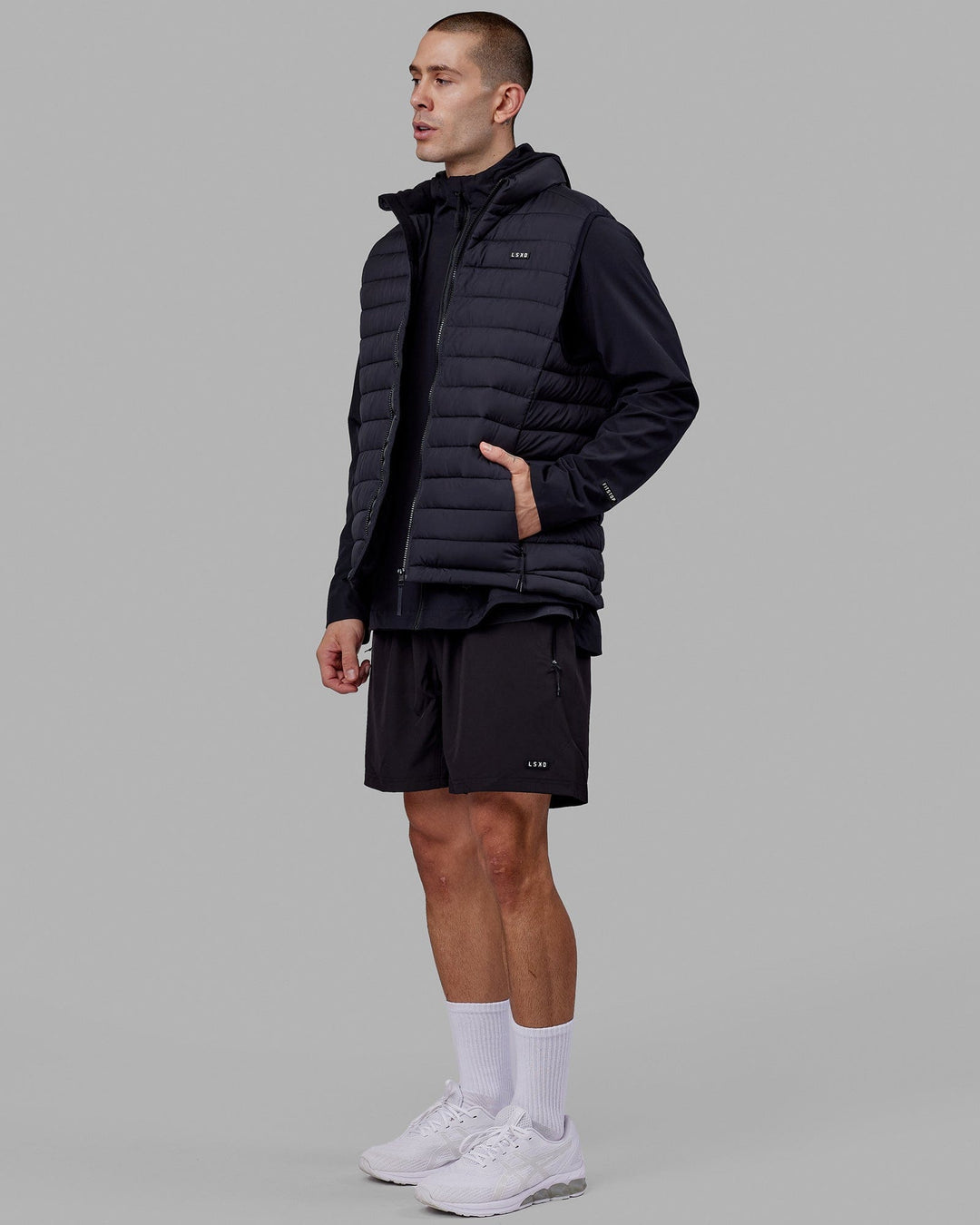 Fitstop Mens Functional Training Jacket - Black - view 4