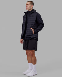 Fitstop Mens Functional Training Jacket - Black | Thumbnail Index: 3