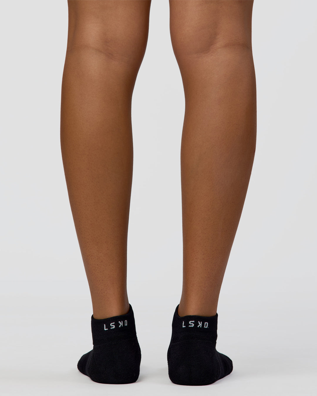 Fast Performance Ankle Socks - Black-White - view 4