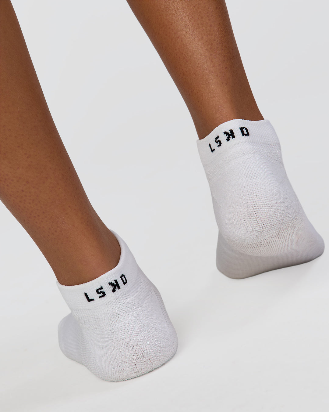 Fast Performance Ankle Socks - White-Black - view 3