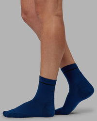 Fast Performance Quarter Socks - Midnight Blue | Thumbnail Index: 1