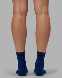 Fast Performance Quarter Socks - Midnight Blue | Thumbnail Index: 3