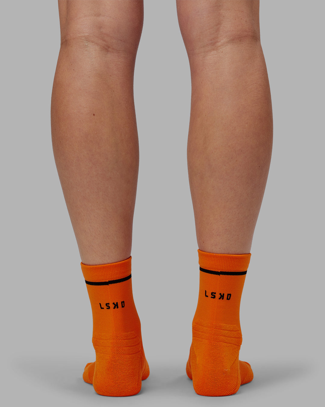 Fast Performance Quarter Socks - Ultra Orange - view 4