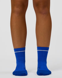 Fast Performance Quarter Socks 2.0 - Electric Indigo-White | Thumbnail Index: 3