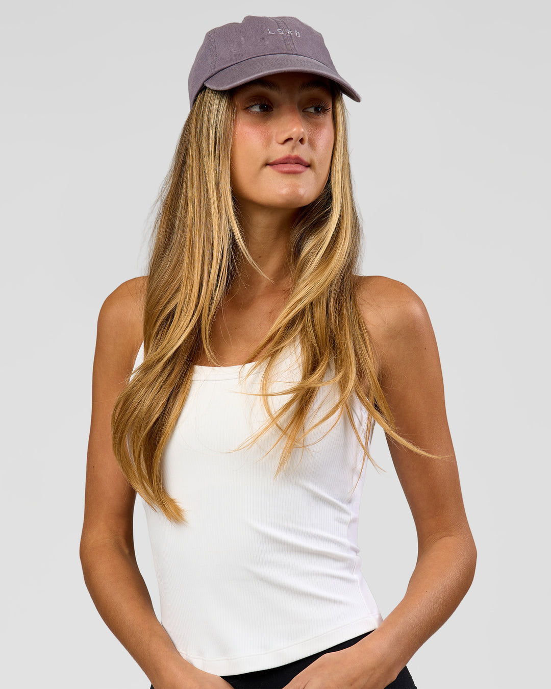 Female wearing All Day Cap in Duskstone - view 4