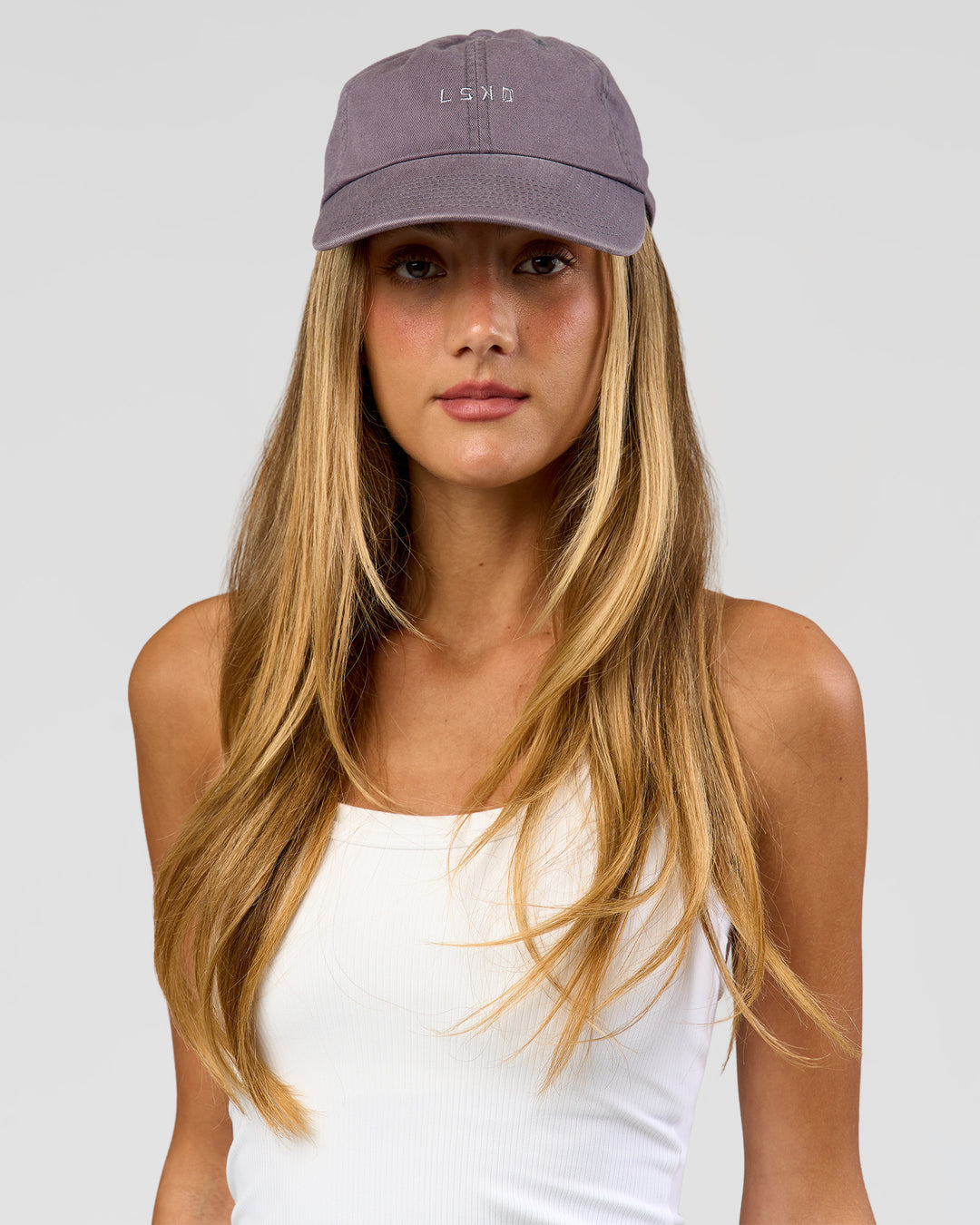 Female wearing All Day Cap in Duskstone - view 8