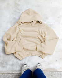 Base Oversized Hoodie - Shale Beige | Thumbnail Index: 13