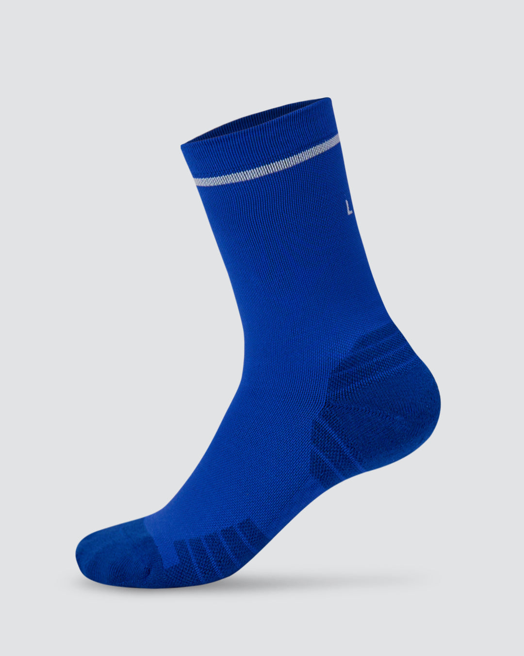 Fast Performance Crew Socks 2.0 - Electric Indigo-White - view 1