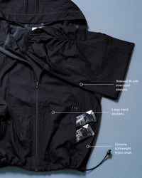 Woman wearing Run Light Jacket - Black | Model:Brylee | Size:XS | Thumbnail Index: 1
