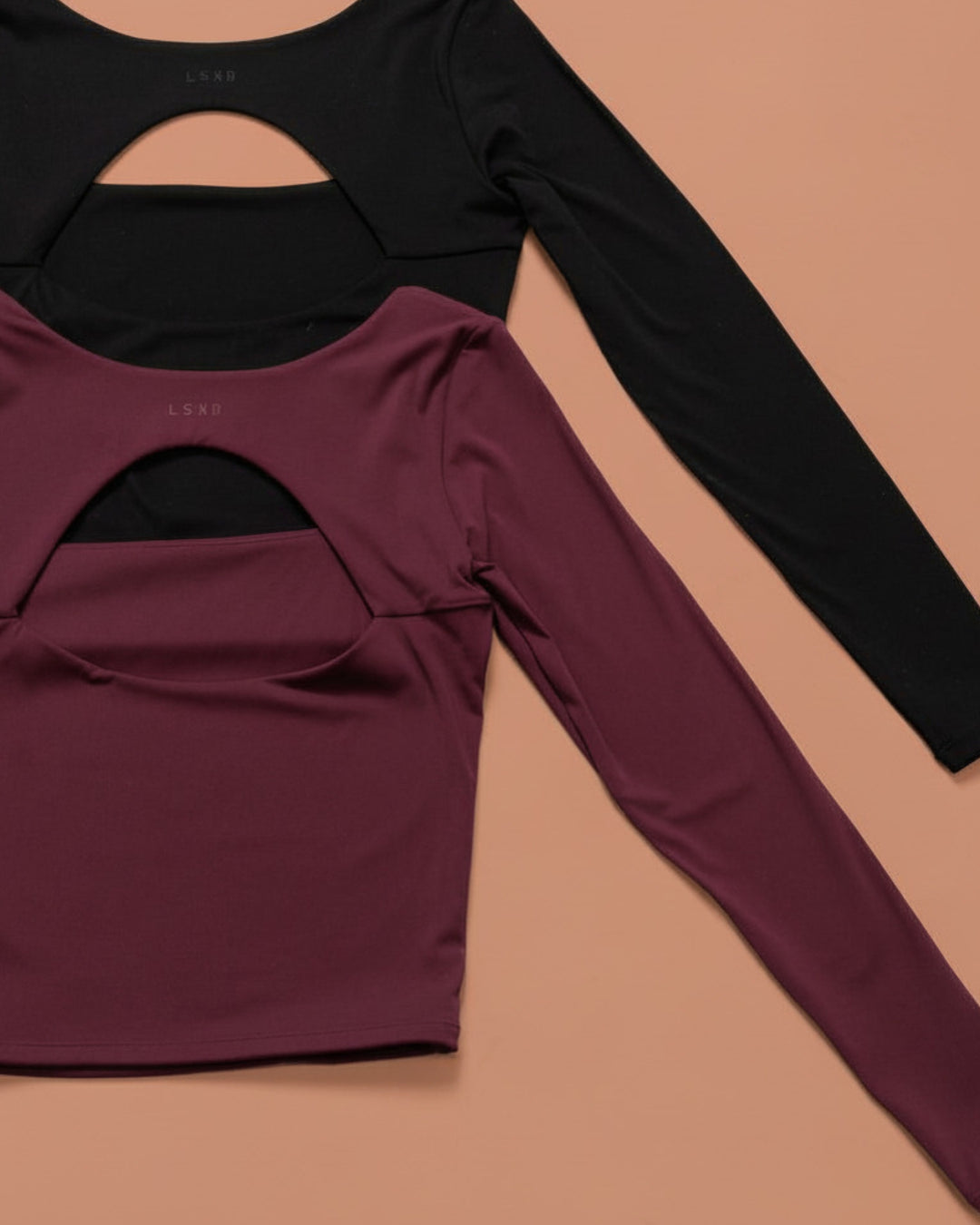 Show It Off Long Sleeve Top in Cherry Lacquer | Model:Issy | Size:XS - view 9