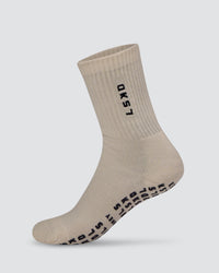 Signal Pilates Crew Grip Socks 2.0 - Off White-Future Navy | Thumbnail Index: 5