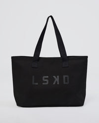 Hold It All Canvas Tote - Black | Thumbnail Index: 1