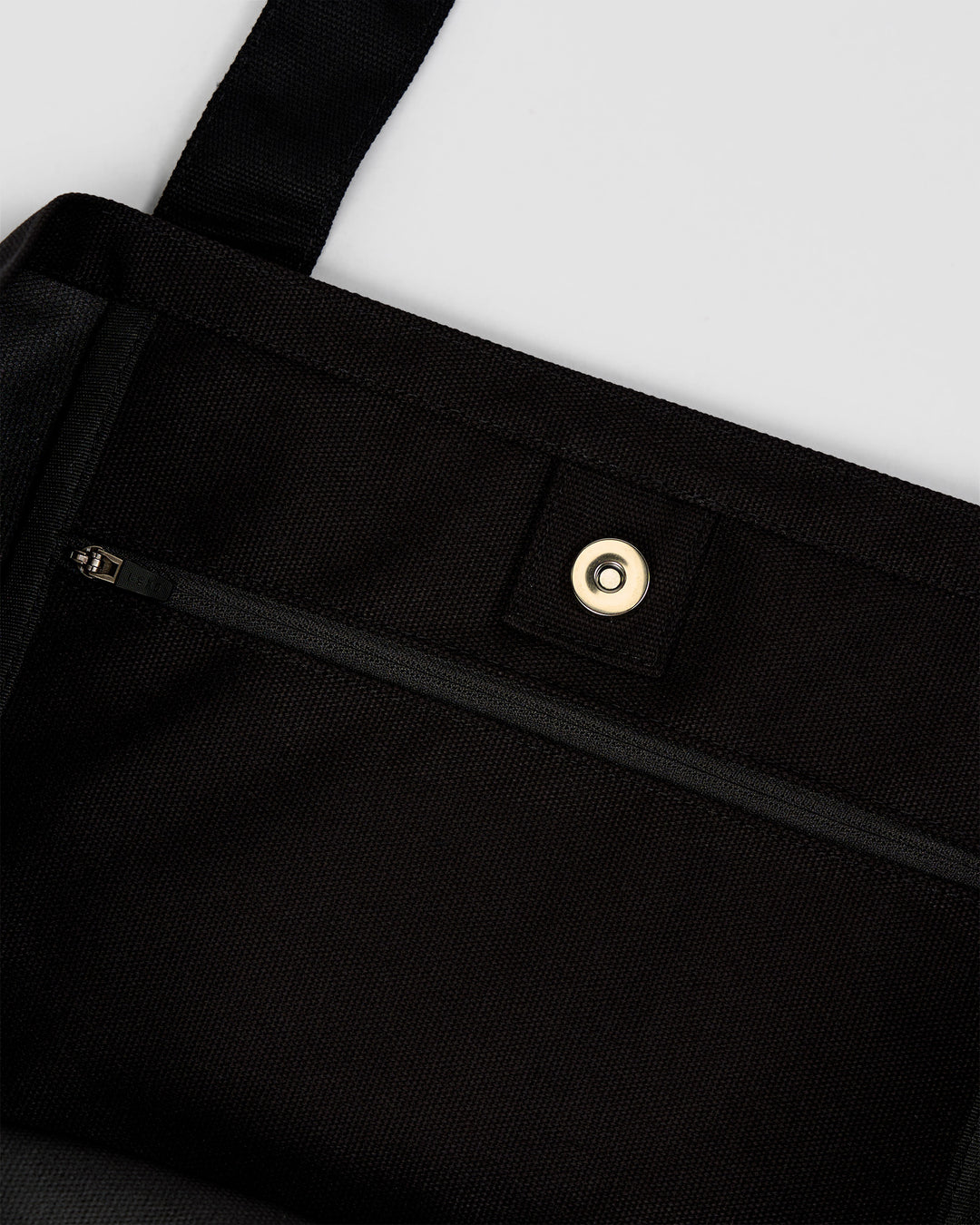 Hold It All Canvas Tote - Black-Multi - view 5