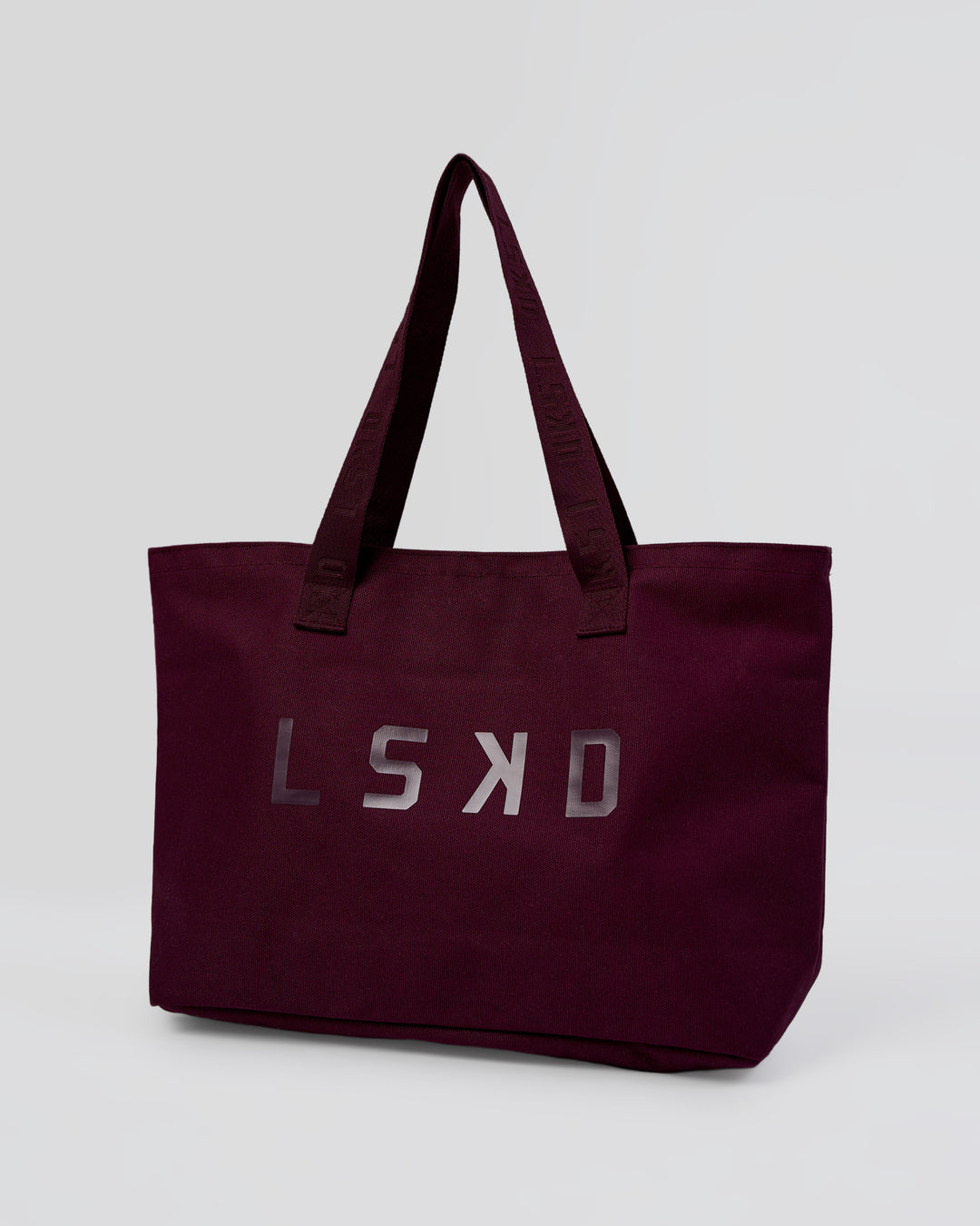 Hold It All Canvas Tote - Cherry Lacquer - view 4