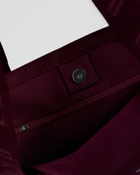 Hold It All Canvas Tote - Cherry Lacquer | Thumbnail Index: 1