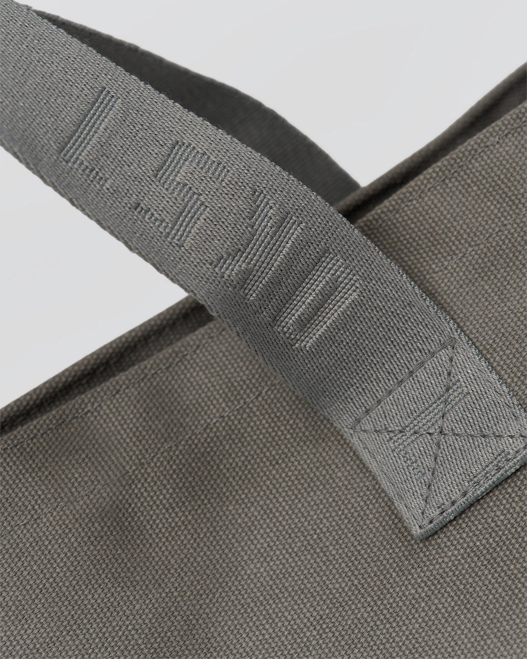 Hold It All Canvas Tote - Circular Grey-Values - view 8
