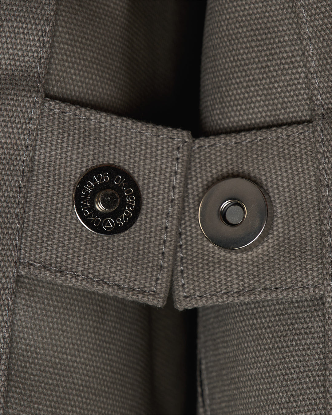 Hold It All Canvas Tote - Circular Grey-Values - view 5