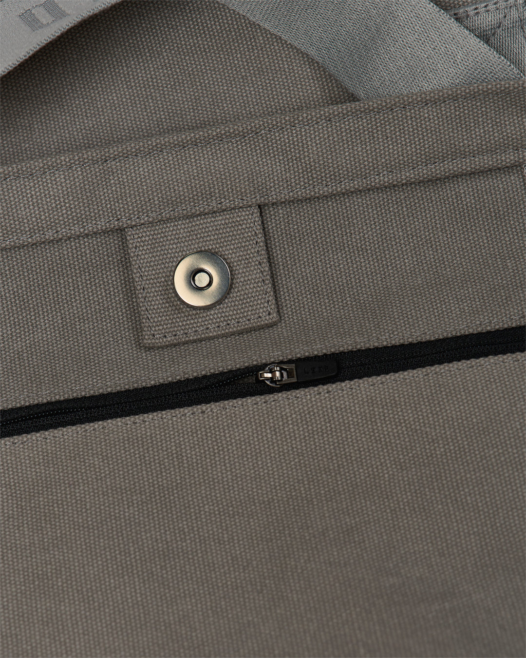 Hold It All Canvas Tote - Circular Grey-Values - view 9