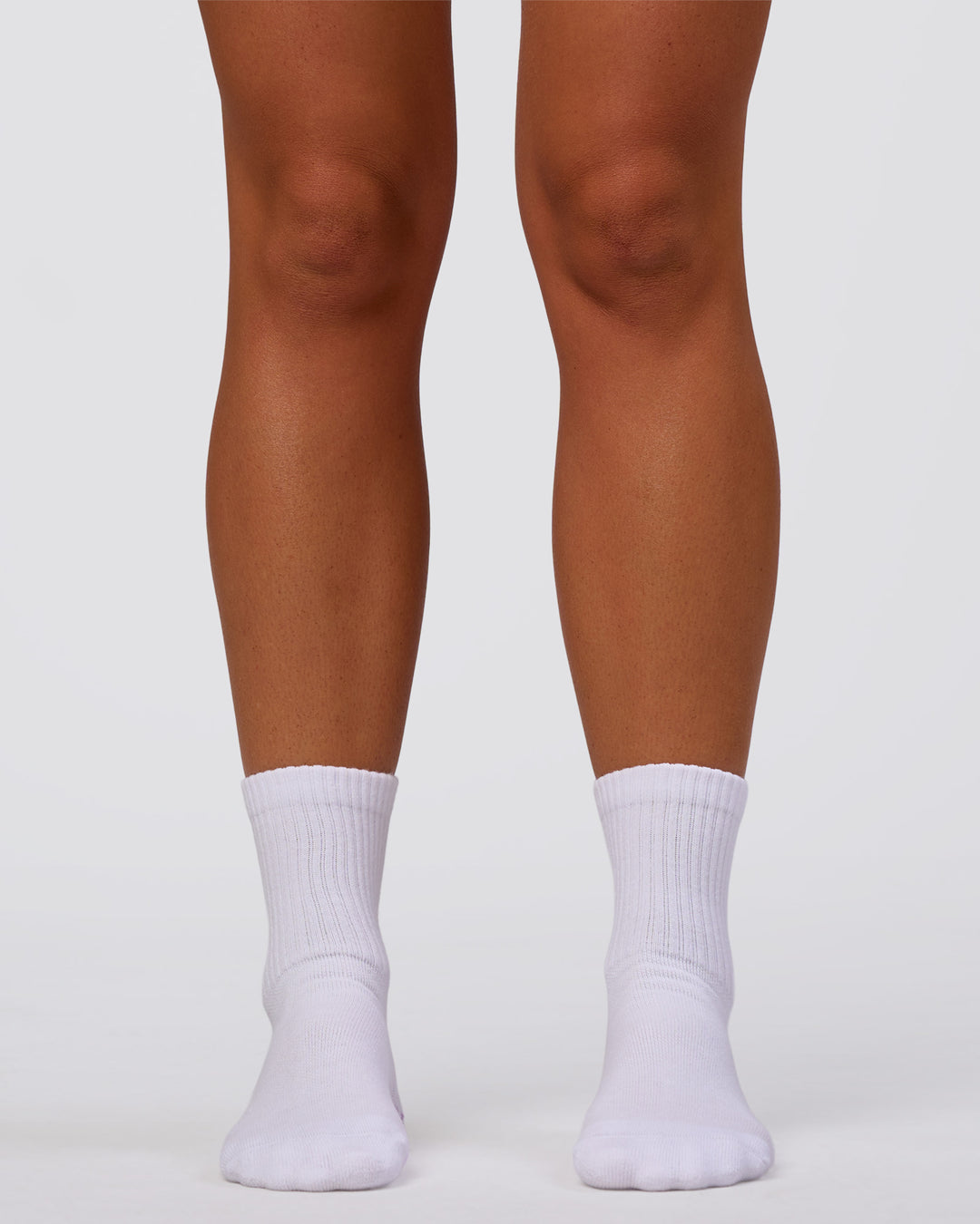 Journey Pilates Grip Socks - White-Pale Lilac - view 4